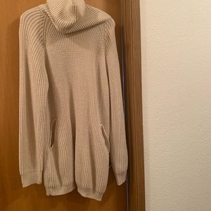 Winter turtleneck sweater
